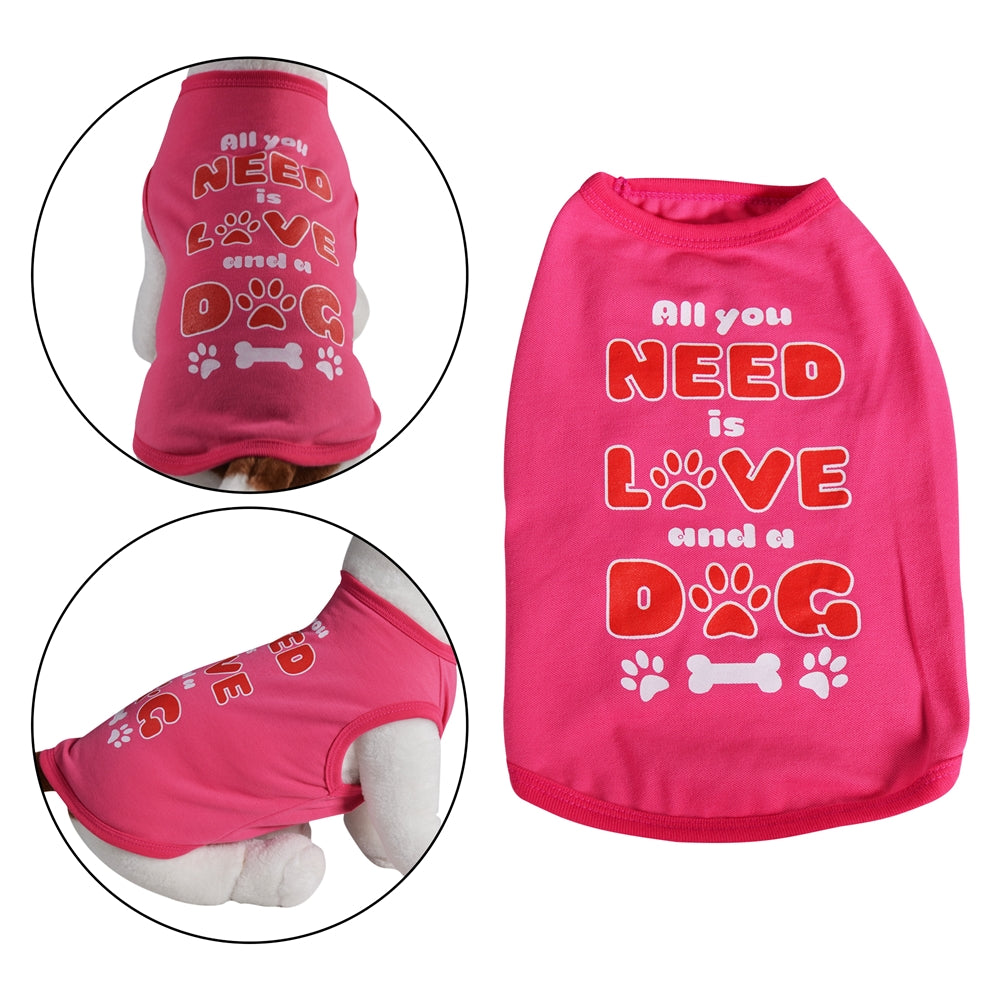 All you Need is Love and a Dog | Dog Shirt - Primeware Inc.