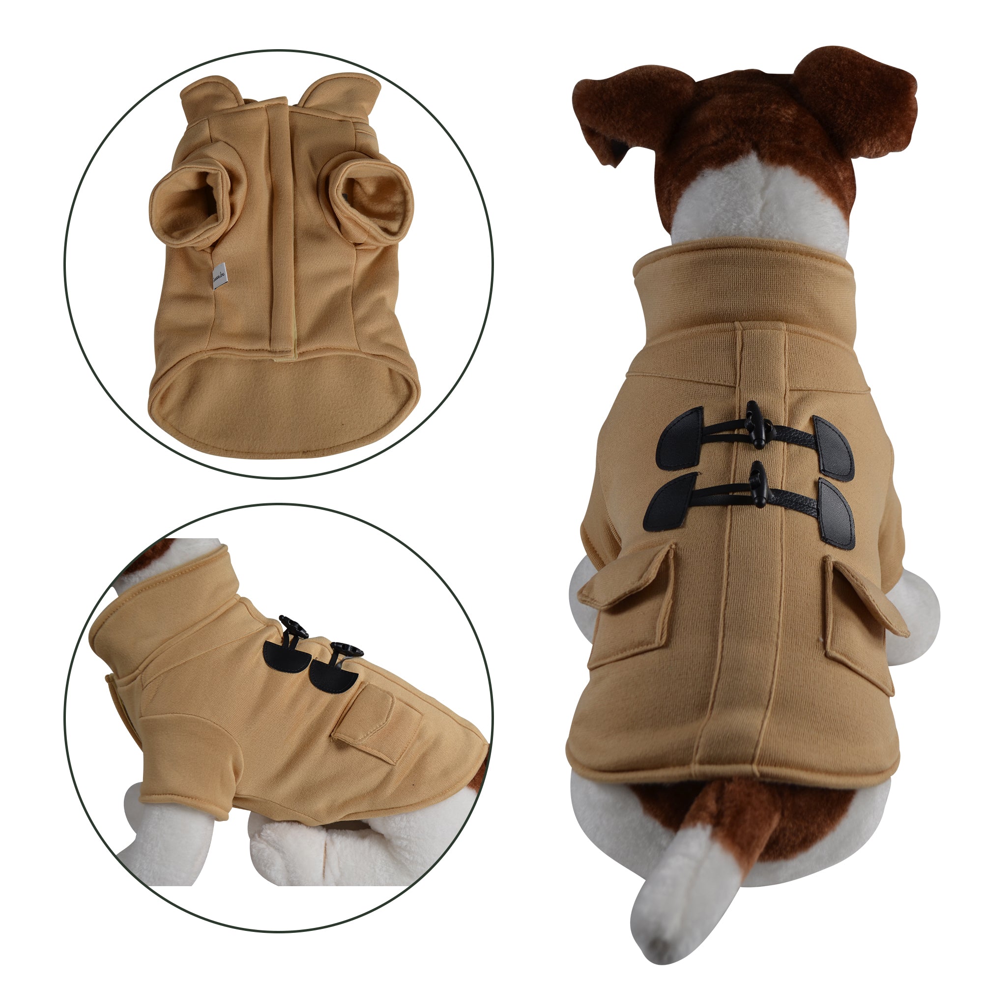 Warm Stylish Duffle Dog Coat - Primeware Inc.