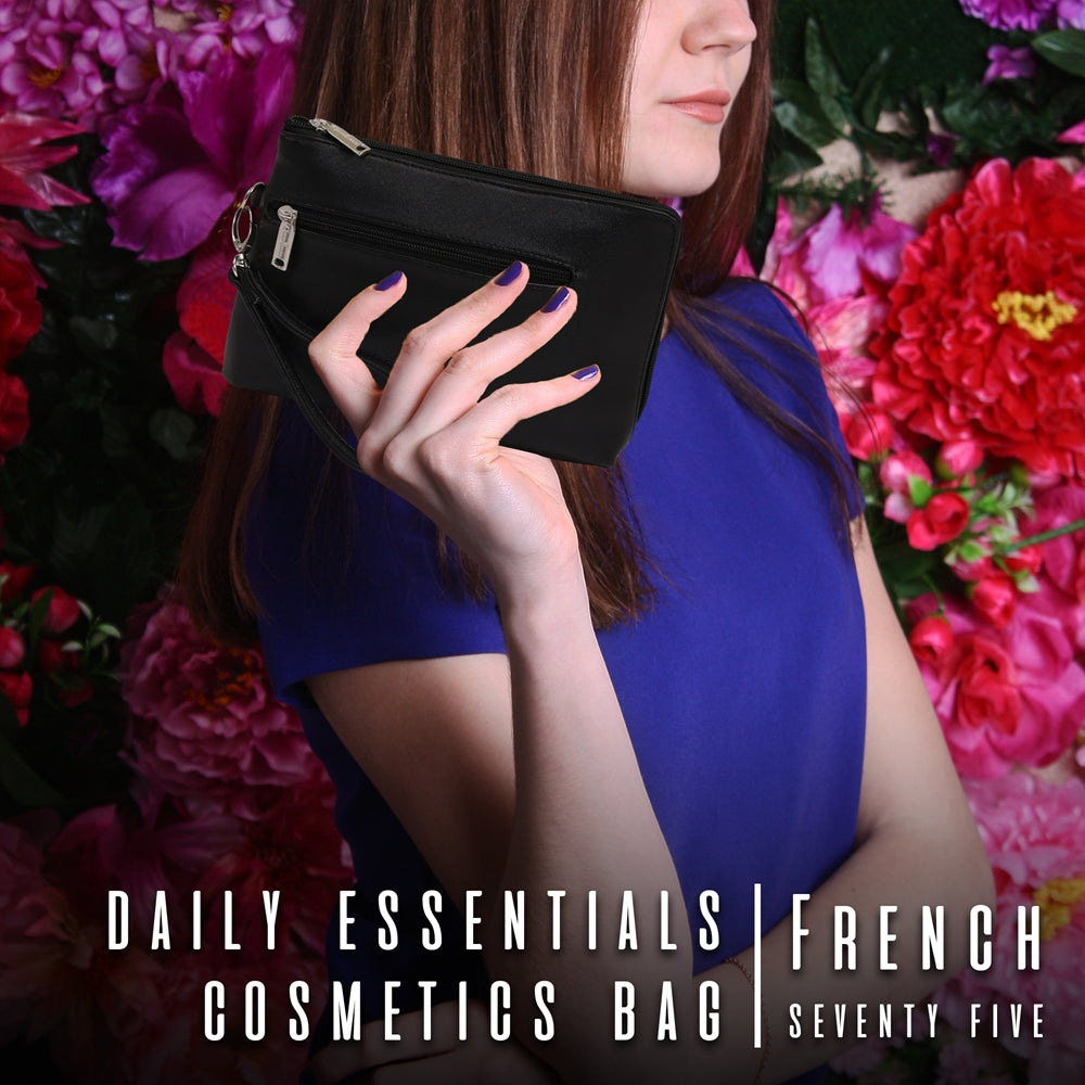 Cosmetic Bag  French 75 Design - Primeware Inc.