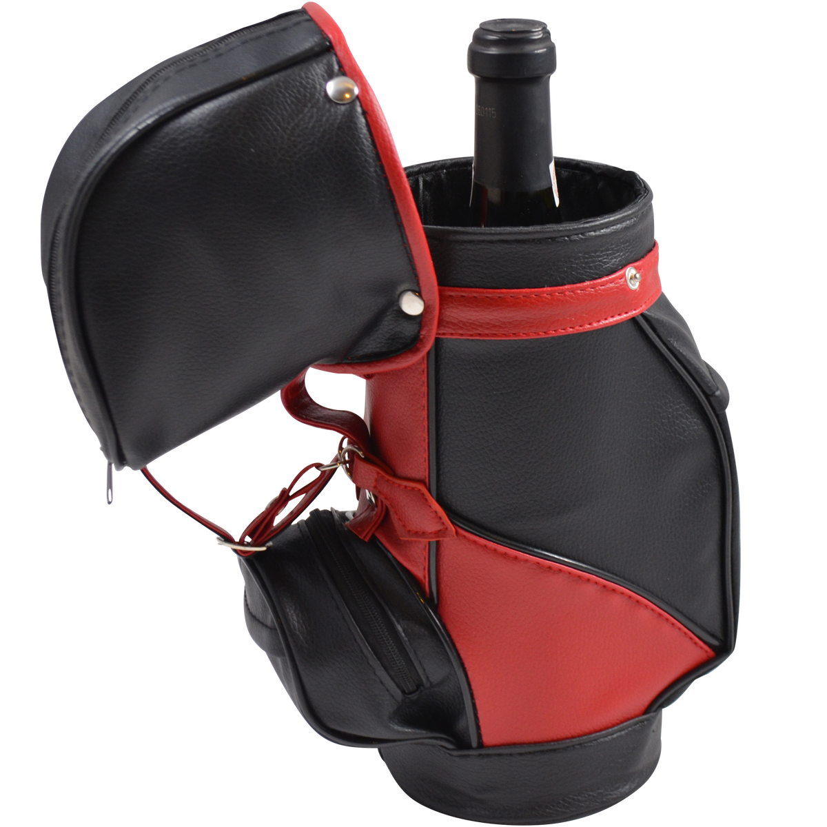 Single Bottle  Wine Carrier Golf Caddy