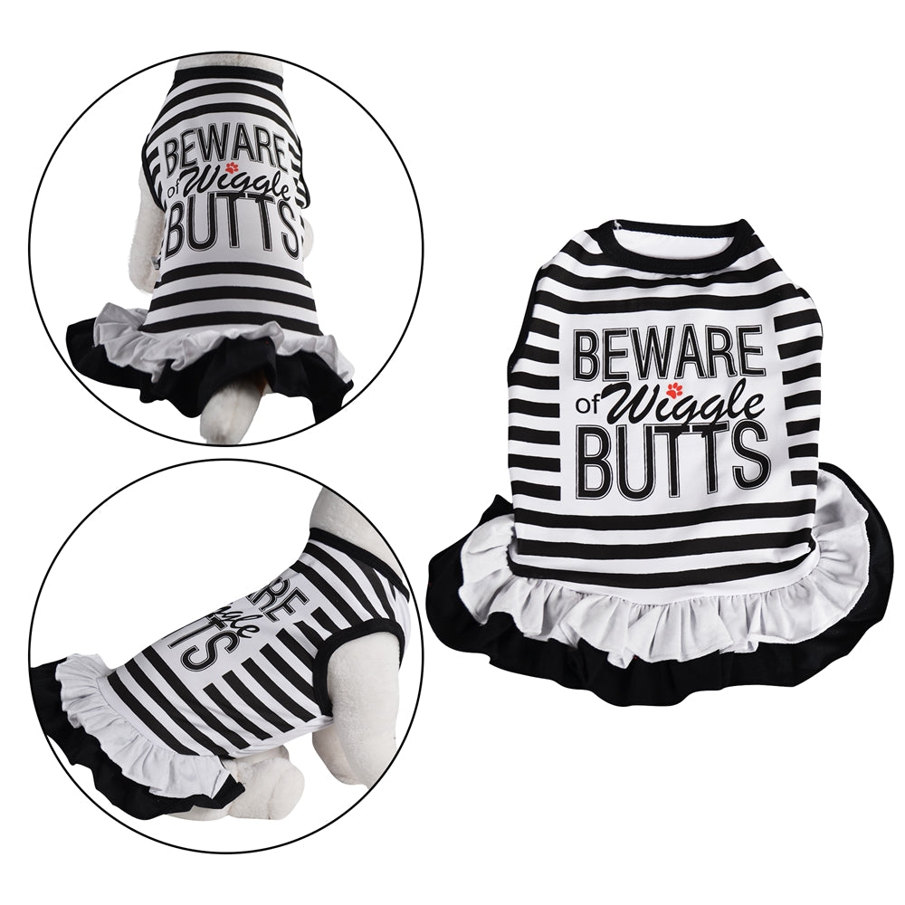 Beware Of Wiggle Butts | Dog Dress - Primeware Inc.