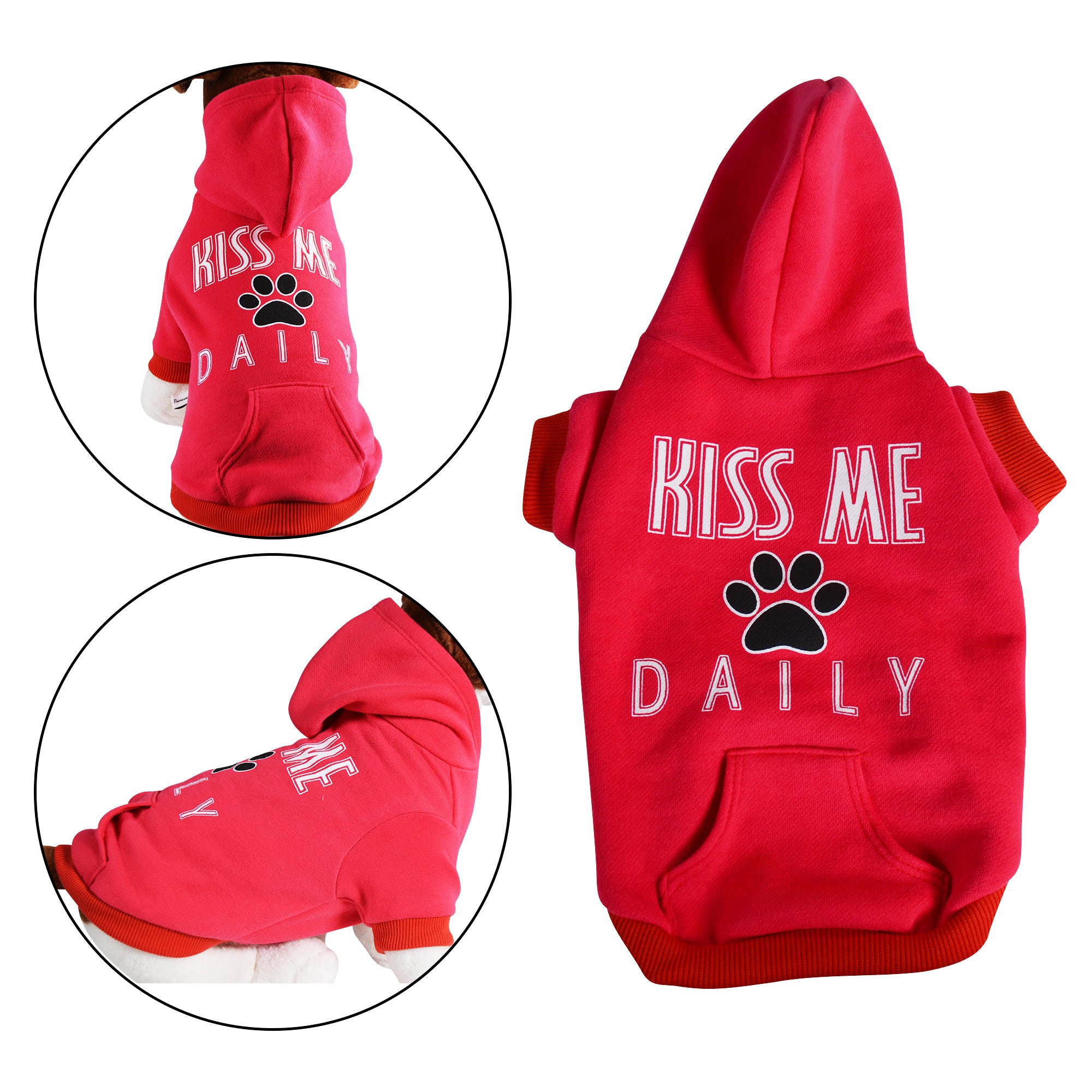 Kiss Me Daily Dog Sweatshirt - Primeware Inc.
