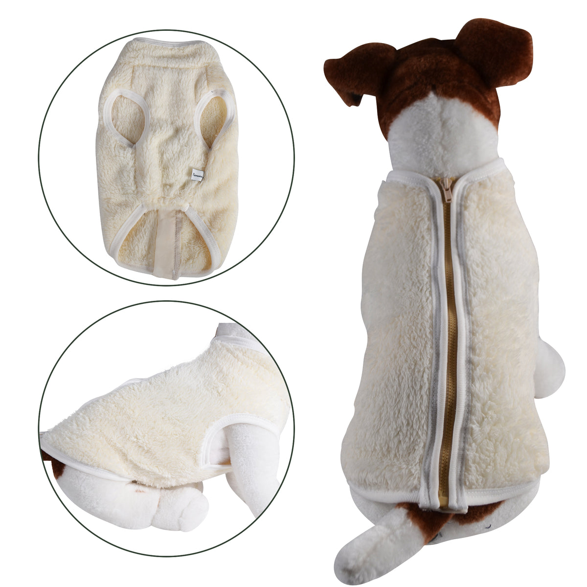 Faux Sheep Fur | Dog Vest - Primeware Inc.