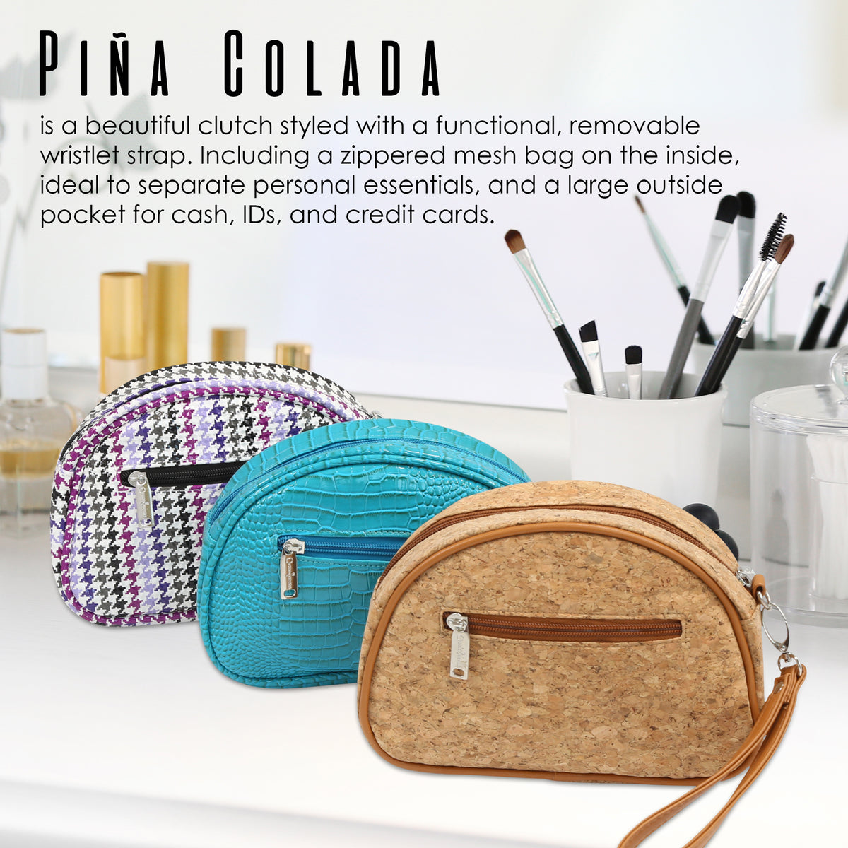 Cosmetic Bag Pina Colada Design - Primeware Inc.