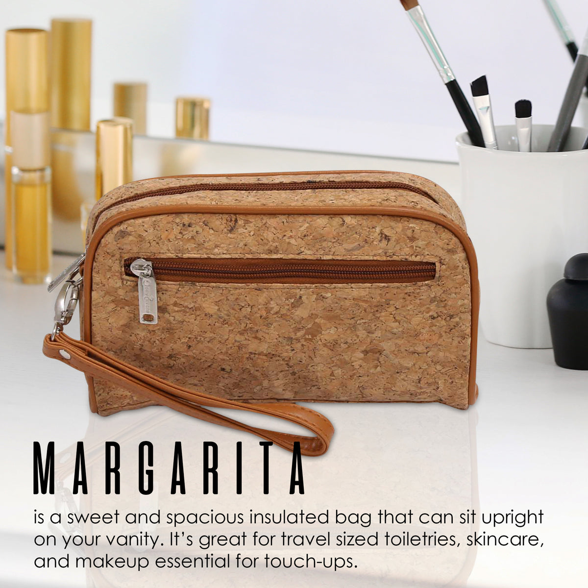 Cork Cosmetics Bag Margarita - Primeware Inc.